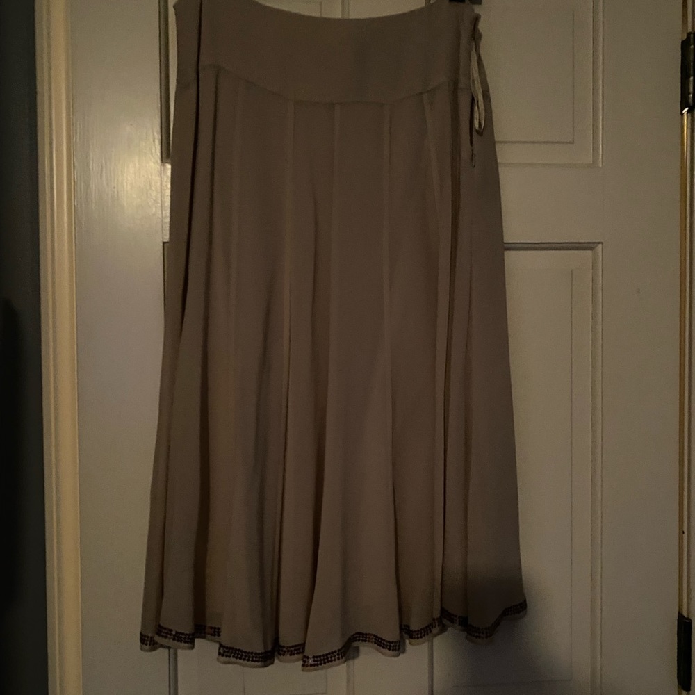 DKNY embellished skirt